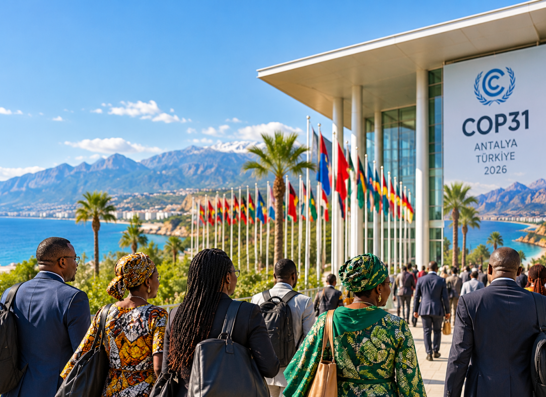 Attendees Arrive at COP31 Antalya